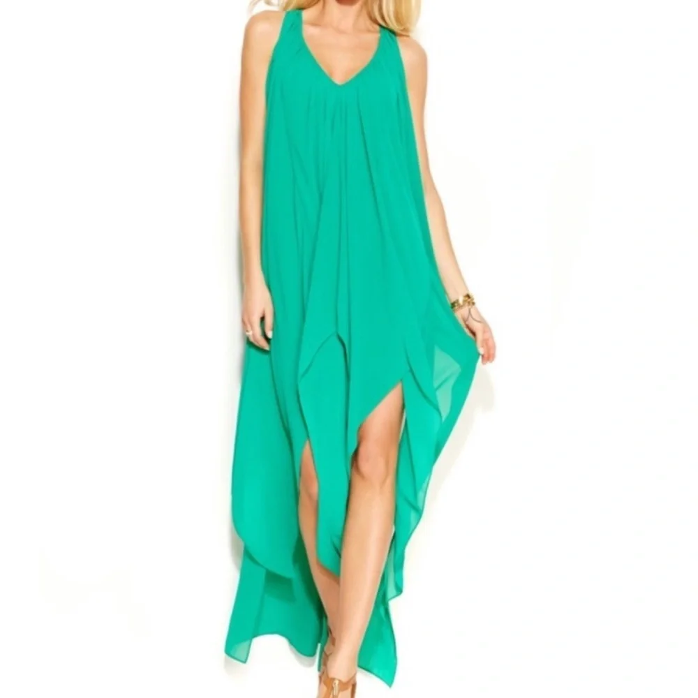 **HOST PICK** Michael Kors Green Maxi Gown